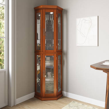 Randall curio outlet cabinet